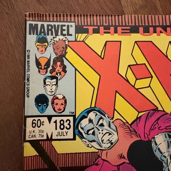 Marvel The Uncanny X-Men Comic Issue #183 - Picture 2 of 3